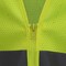 Radians Hi-Vis Econ TpR/Cl2 Mesh Safety Vst/Zip-Grn-3X SV2ZGM3X - alternate 4